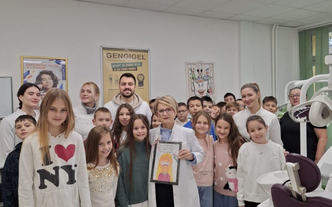 Ученици петог разреда у посјети Денталној клиници Медицинског факултета